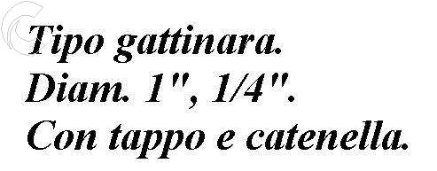 PILETTA GATTINARA 1,1/4X80