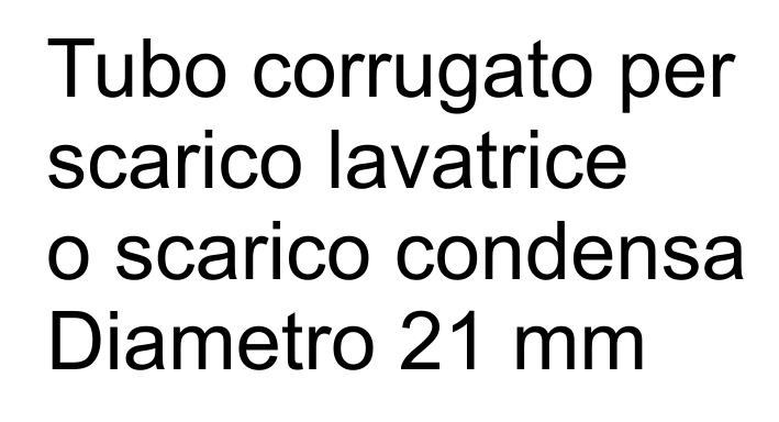 TUBO SCAR LAVAT/COND  25MT