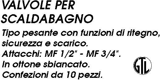 VALVOLA SIC. SCALD MF 3/4 