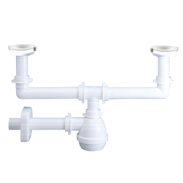 SIFONE 2V x INOX      diametro  40