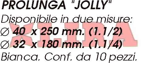 PROLUNGA JOLLY  40 x 250  