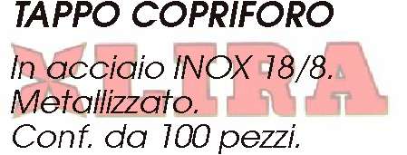 TAPPO COPRIF AC/INOX 18/8 