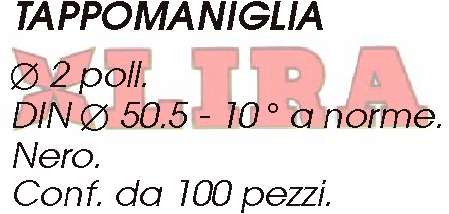TAPPOMANIGLIA diametro  50,5      