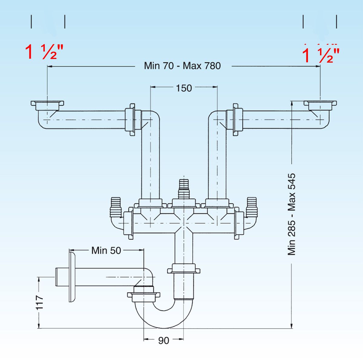 SIF 2V SPAZIO 2 S/PLA diametro  40