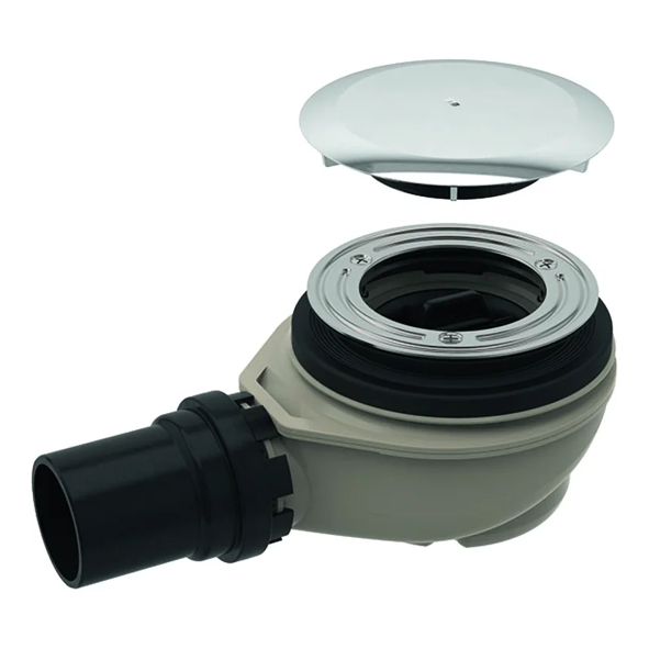 SIFONE DOCCIA 90 MM CROMO 