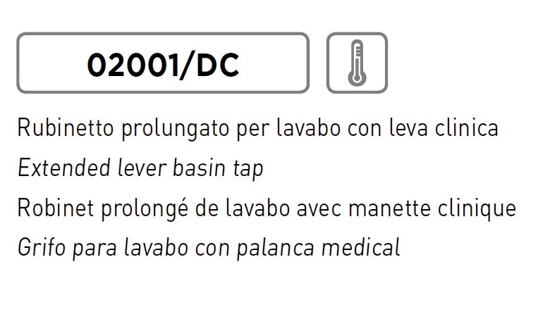 RUBINETTO LEVA LUNGA MURO 