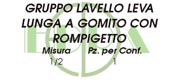 GR.LAVELLO LEVE LUNG. MURO