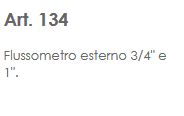 FLUSSOMETRO ESTERNO 3/4   