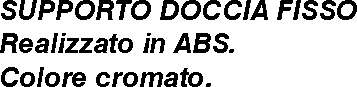 SUPPORTO DOCCET ABS CONICO