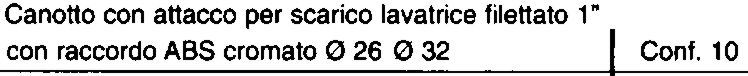 CANOTTO x LAVATRICE  CR 26