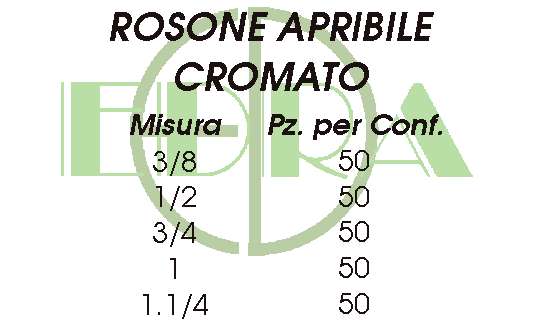 ROSETTA APRIBILE CR 3/8   