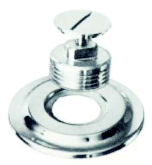 TAPPO C/ROSONE CROM.  M1/2