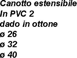 CANOTTO EST D/OTT     1X32
