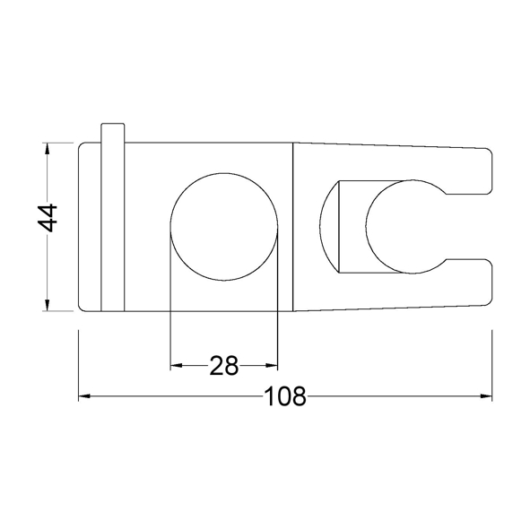 CENTR SCORREV SALIS diametro 28   