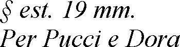 GUARNIZIONE SCODELL. diametro 19  