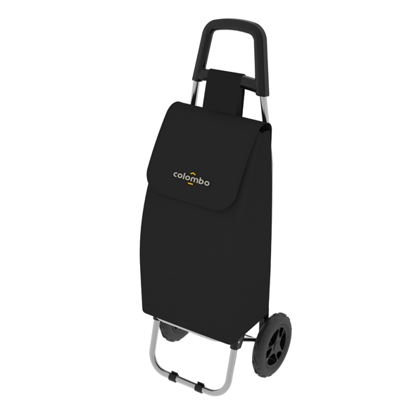 CARRELLO SPESA ROLLY NERO 