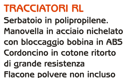 TRACCIATORE HIT RL30 MT 30
