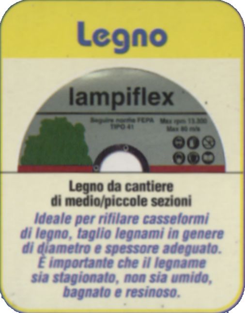 DISCO TAGL LEGNO  diametro 115x1.6