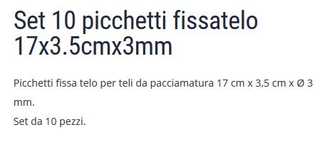 PICCHET PACCIAM 17cmdiametro 3 10P