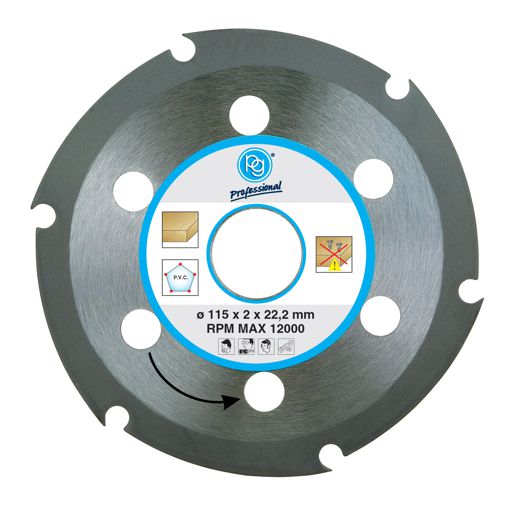 DISCO TAGLIO LEG/PVC diametro 115 