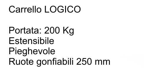 CARRELLO RICHIUDIBILE     