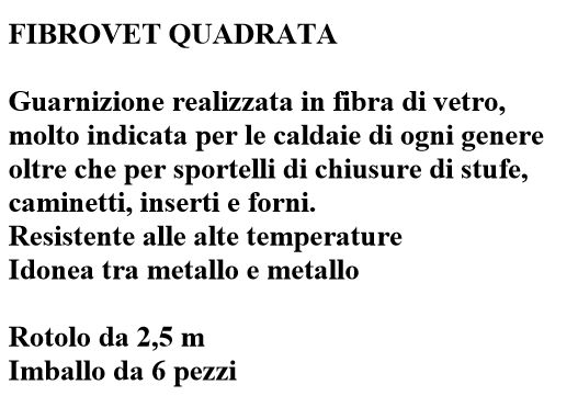 GUARN STUFA QUAD FIBR  8x8