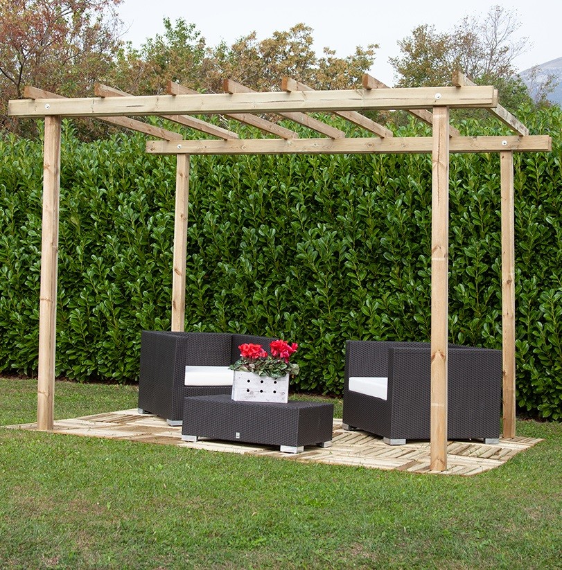 PERGOLA AUTOPORTANTE 240x240