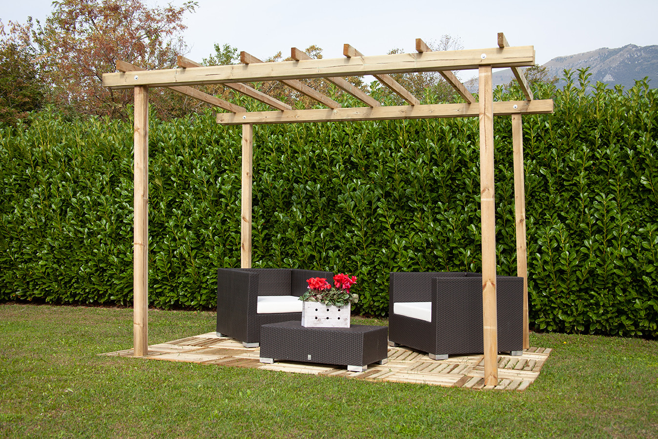 PERGOLA AUTOPORTANTE 240x240