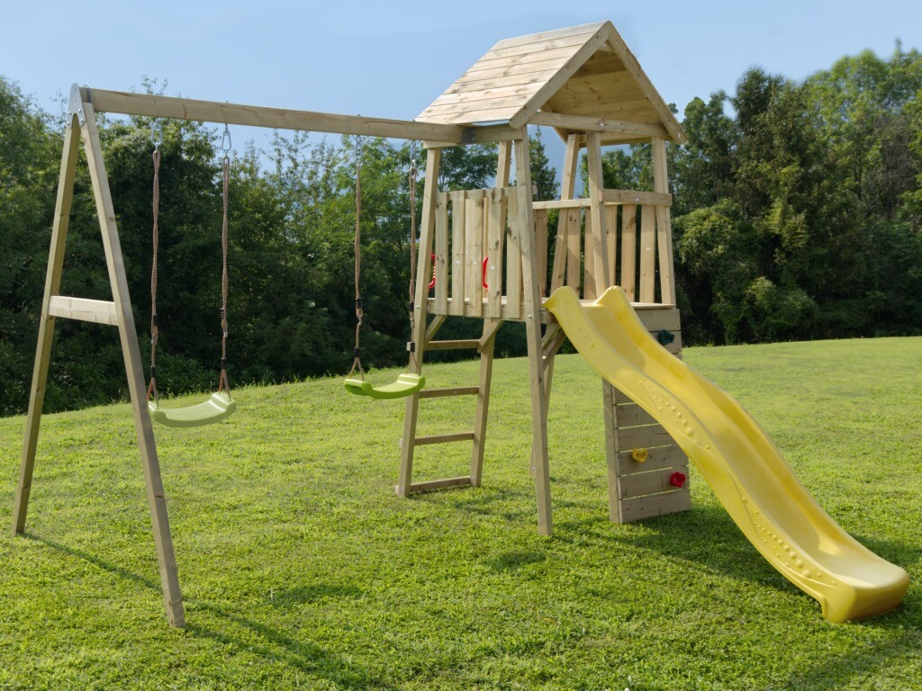 CASETTA KICCA CON ALTALENA DOPPIA