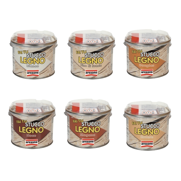 STUCCO LEGNO BIANCO 175GR 