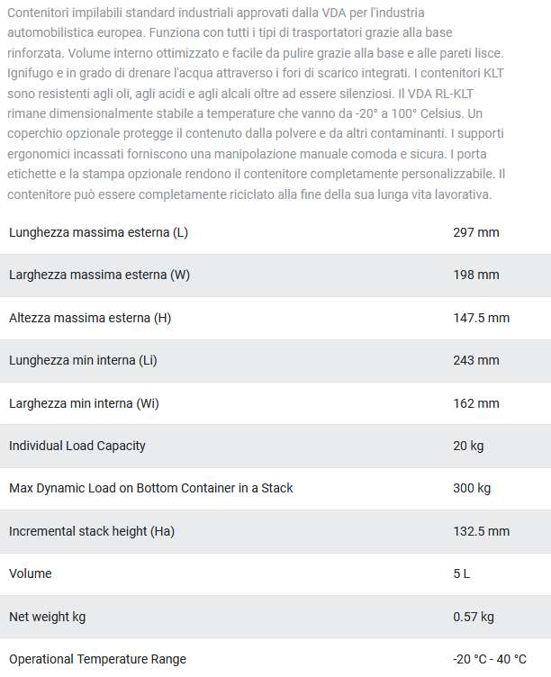 CASSA MAGAZZINO 30x20x15 B