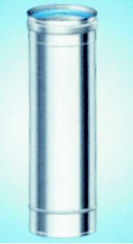 TUBO INOX MONO  500MM diametro 140