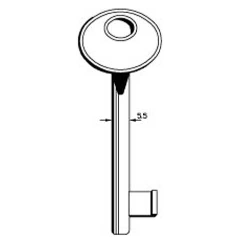 CHIAVE PP27PS | 6P2S      