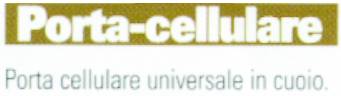 PORTACELLULARE UNIV.LUSSO 
