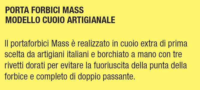 PORTAFORBICI CUOIO C/BORCH