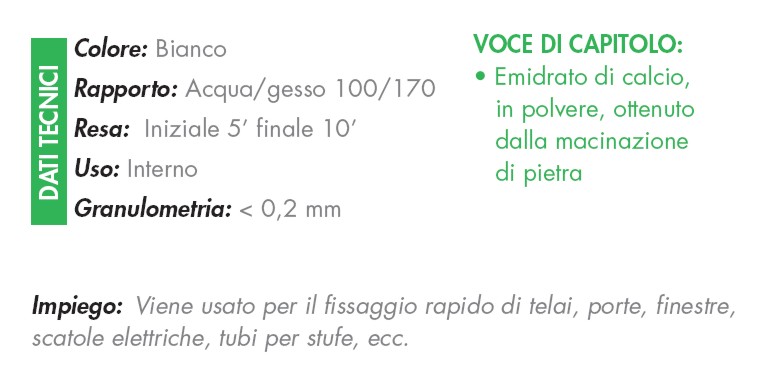 GESSO MURARIO    BRIKO KG1