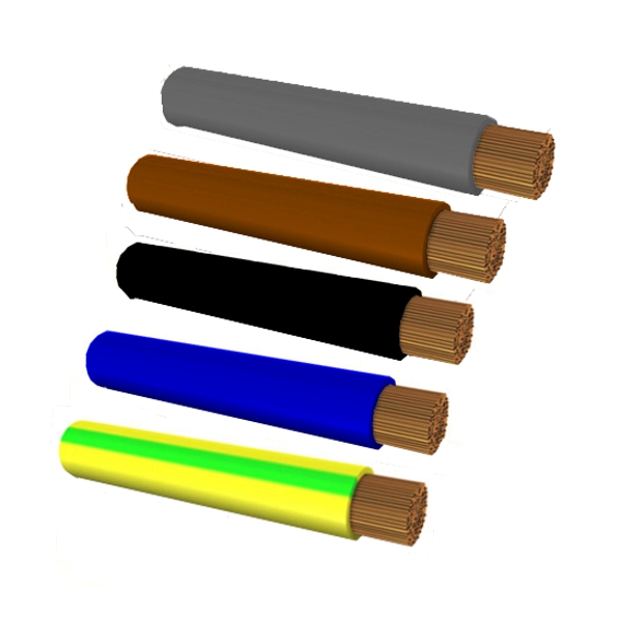 CAVO UNIP 1X1,5 ROSSO 100M