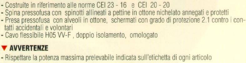 PROLUNGA 3M 3x0,75 10A BIA