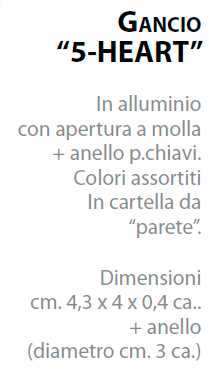 P/CHIAVI MOSC.CUORE G5 12P