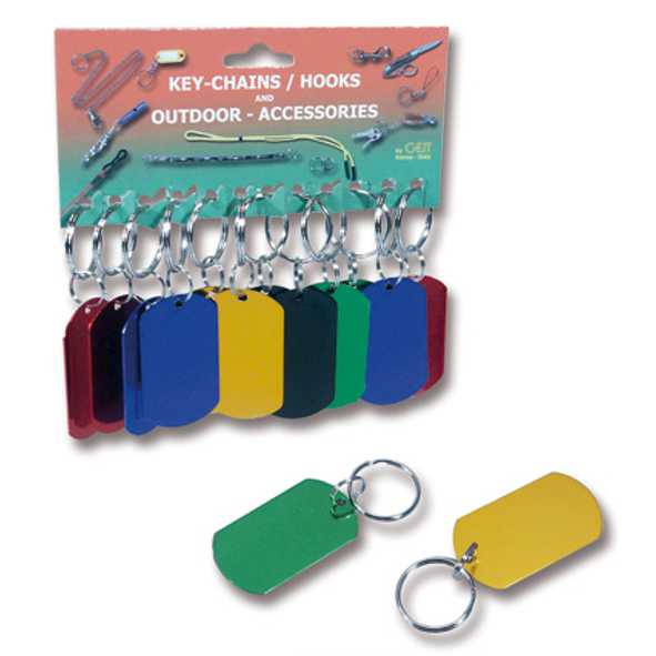 P/CHIAVI PIASTRINA    12PZ