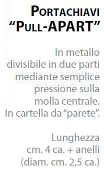 P/CHIAVI DIVISIBILE   12PZ