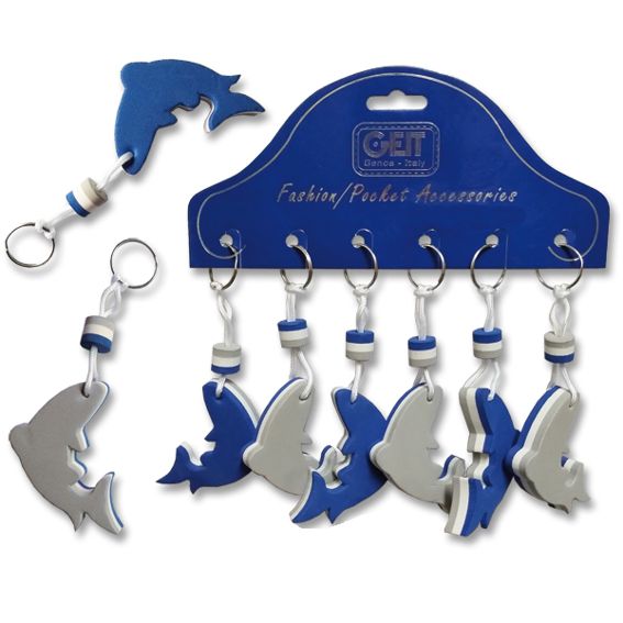 P/CHIAVI SPUGNA DELFINO 6P