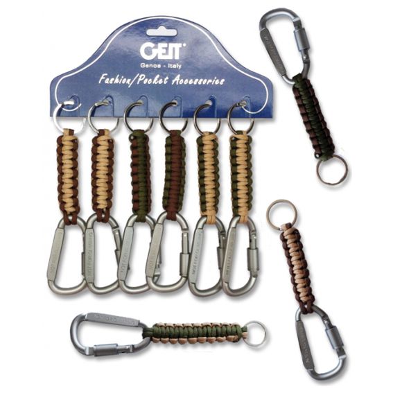 P/CHIAVI CORDA C/GANC  6PZ