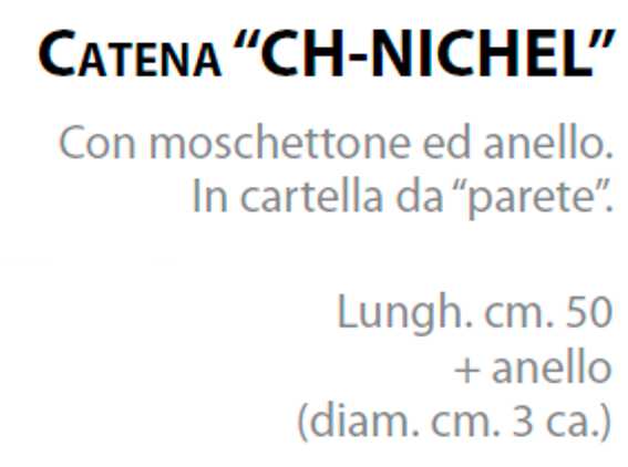 P/CHIAVI CATENA 50cm  12PZ