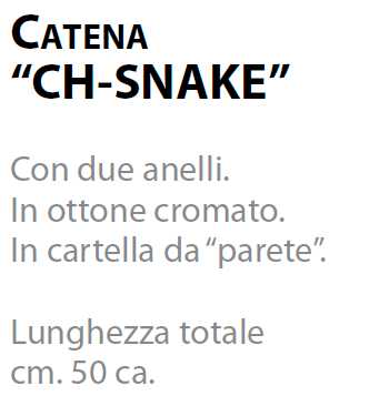 P/CHIAVI SNAKE  50cm  12PZ