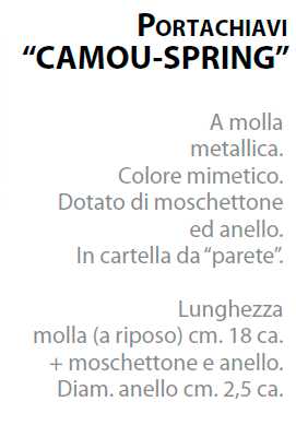 P/CHIAVI MOLLA MIMET. 12PZ