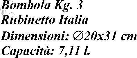 BOMBOLA 3 kg C/PROTEZIONE 