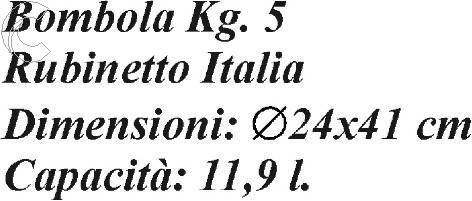 BOMBOLA 5 kg C/PROTEZIONE 