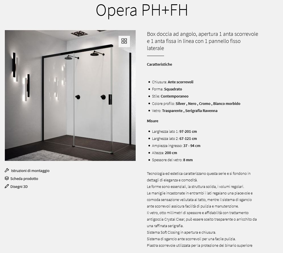 OPERA PH ANTA SCORREVOLE  