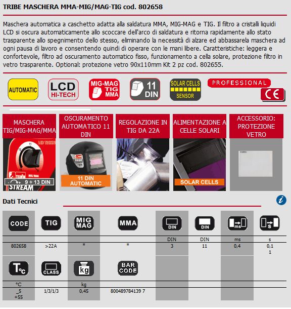 MASCHERA SALDATORE TRIBE  